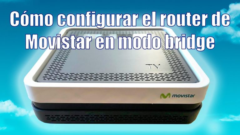 Configurar HGU movistar modo bridge