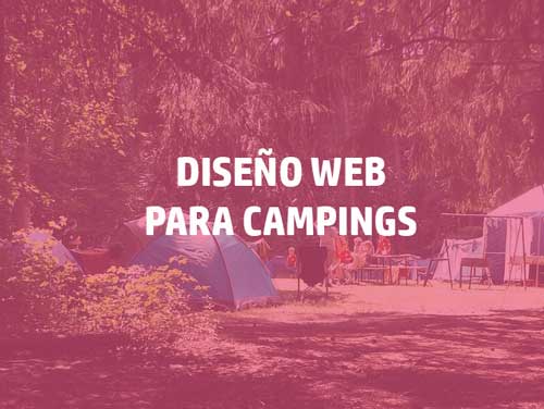Diseño web para camping